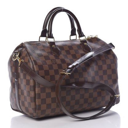 Louis Vuitton Damier Ebene Speedy Bandouliere 30 3 of 21