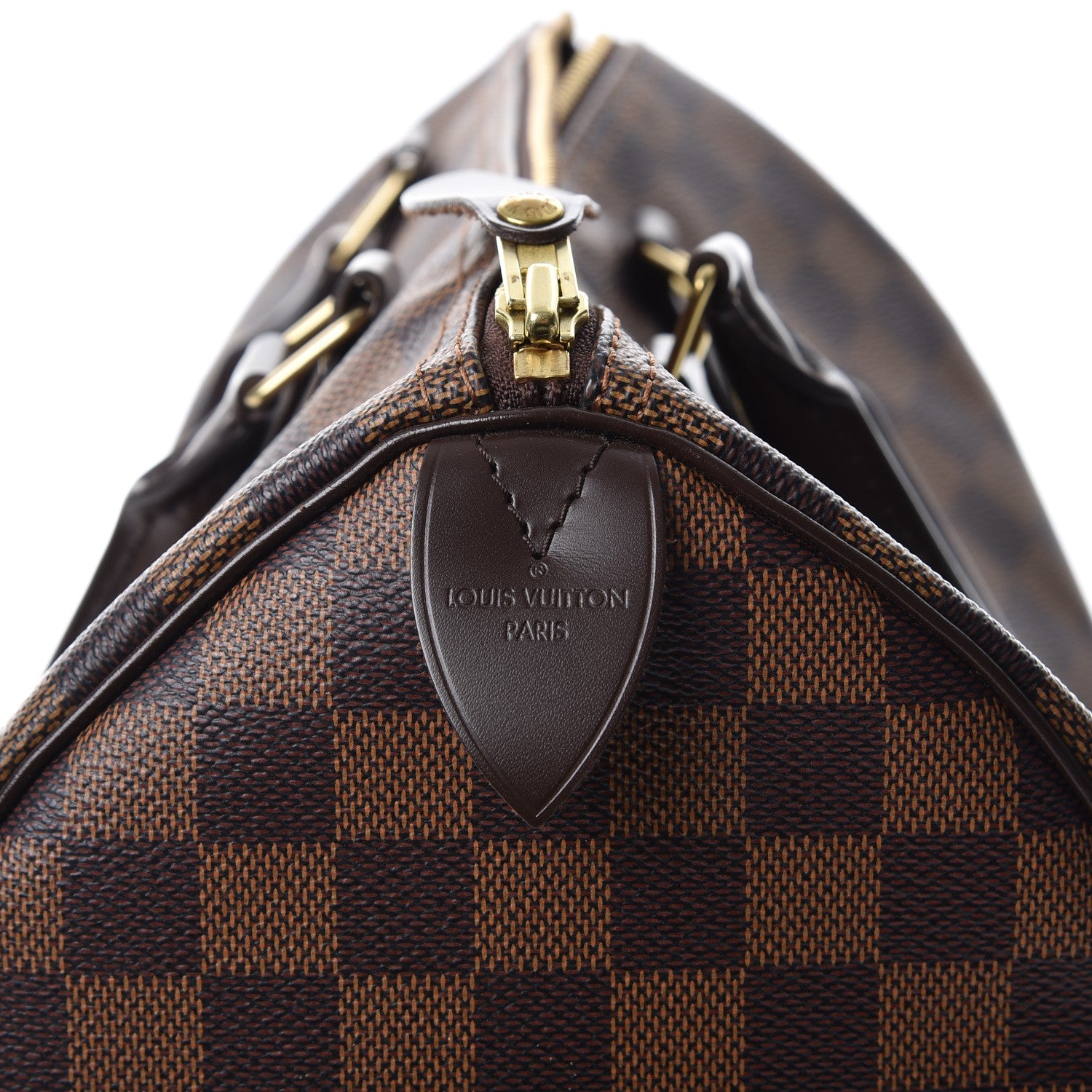 Louis Vuitton Damier Ebene Speedy 30 6 of 9