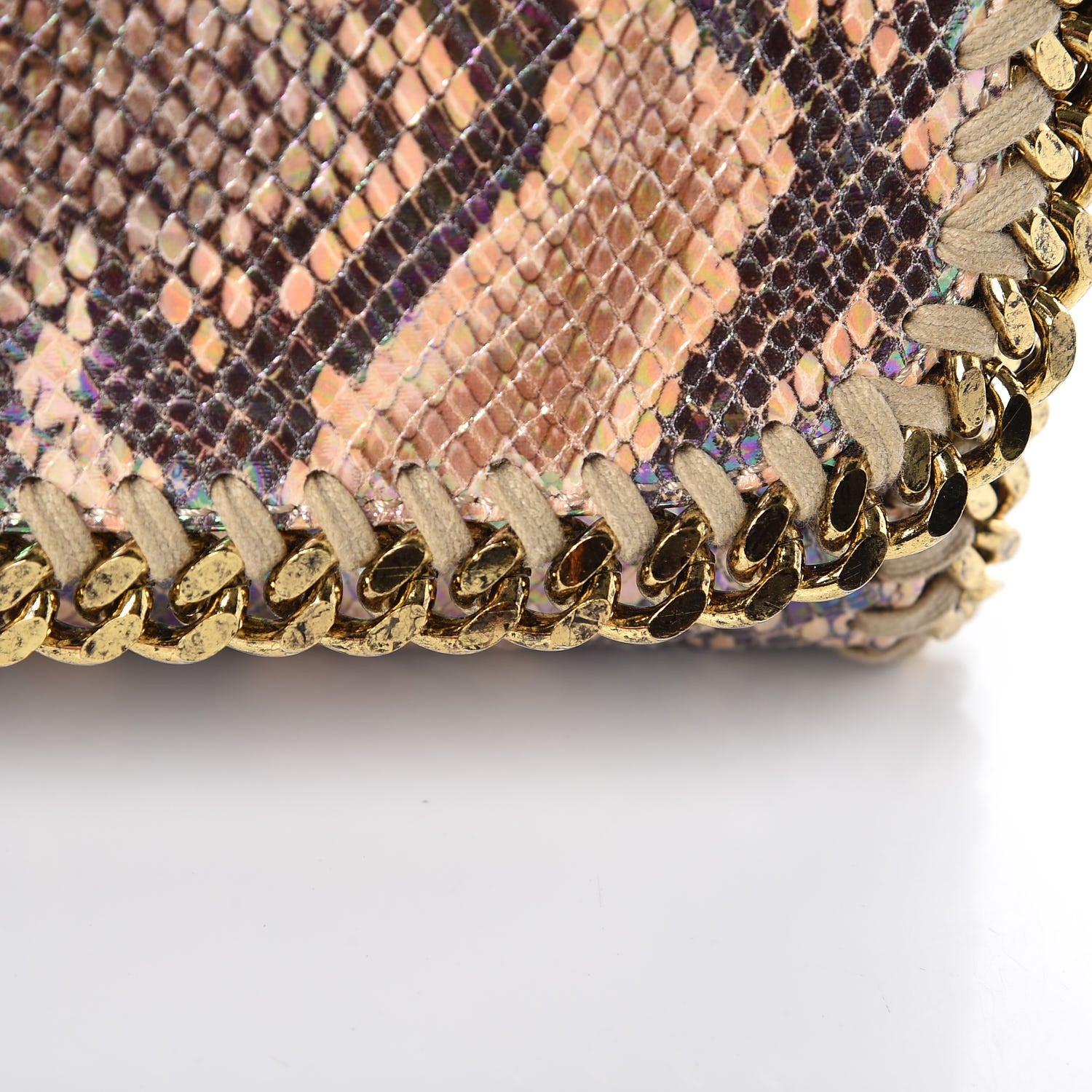 Stella McCartney Python Oleografic Falabella Clutch 10 of 10