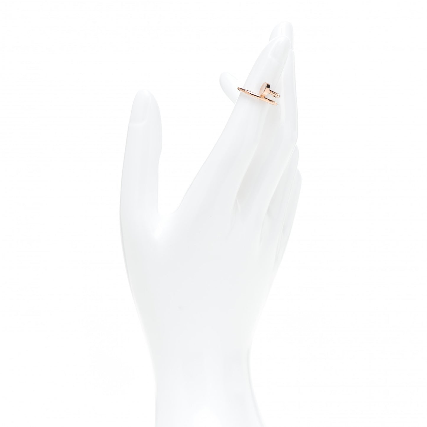 18K Pink Gold Small Juste Un Clou Ring 46 3.75