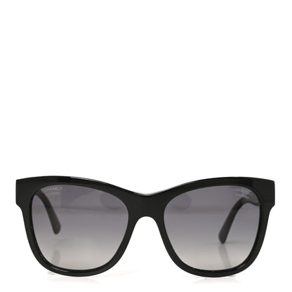 Chanel Acetate Square CC Sunglasses 5380 Black 2 of 6