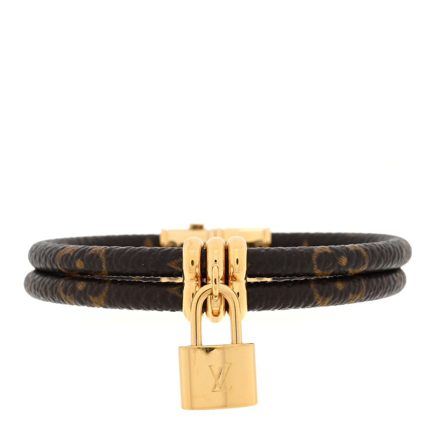 Louis Vuitton Monogram Keep it Twice Bracelet 17 1 of 4