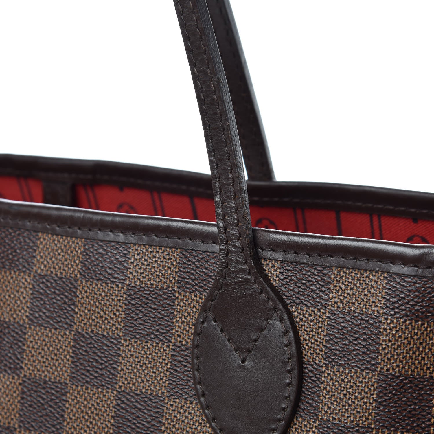 Louis Vuitton Damier Ebene Neverfull MM 22 of 22