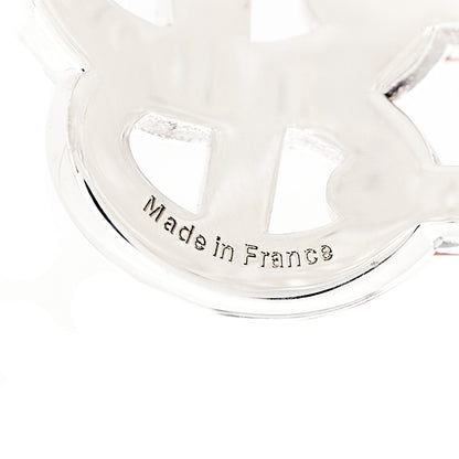 Hermes Sterling Silver GM Chaine d'Ancre Enchainee Band Ring 54 7 7 of 9