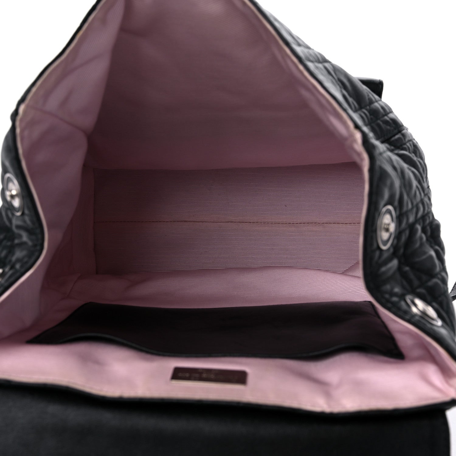 Christian Dior Lambskin Cannage Large Stardust Backpack Black 5 of 12