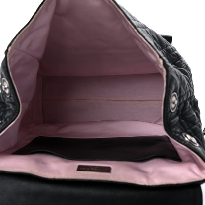 Christian Dior Lambskin Cannage Large Stardust Backpack Black 5 of 12