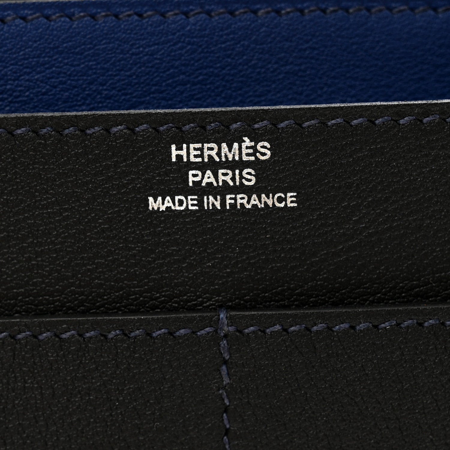 Hermes Swift Dogon Duo Wallet Black 8 of 11