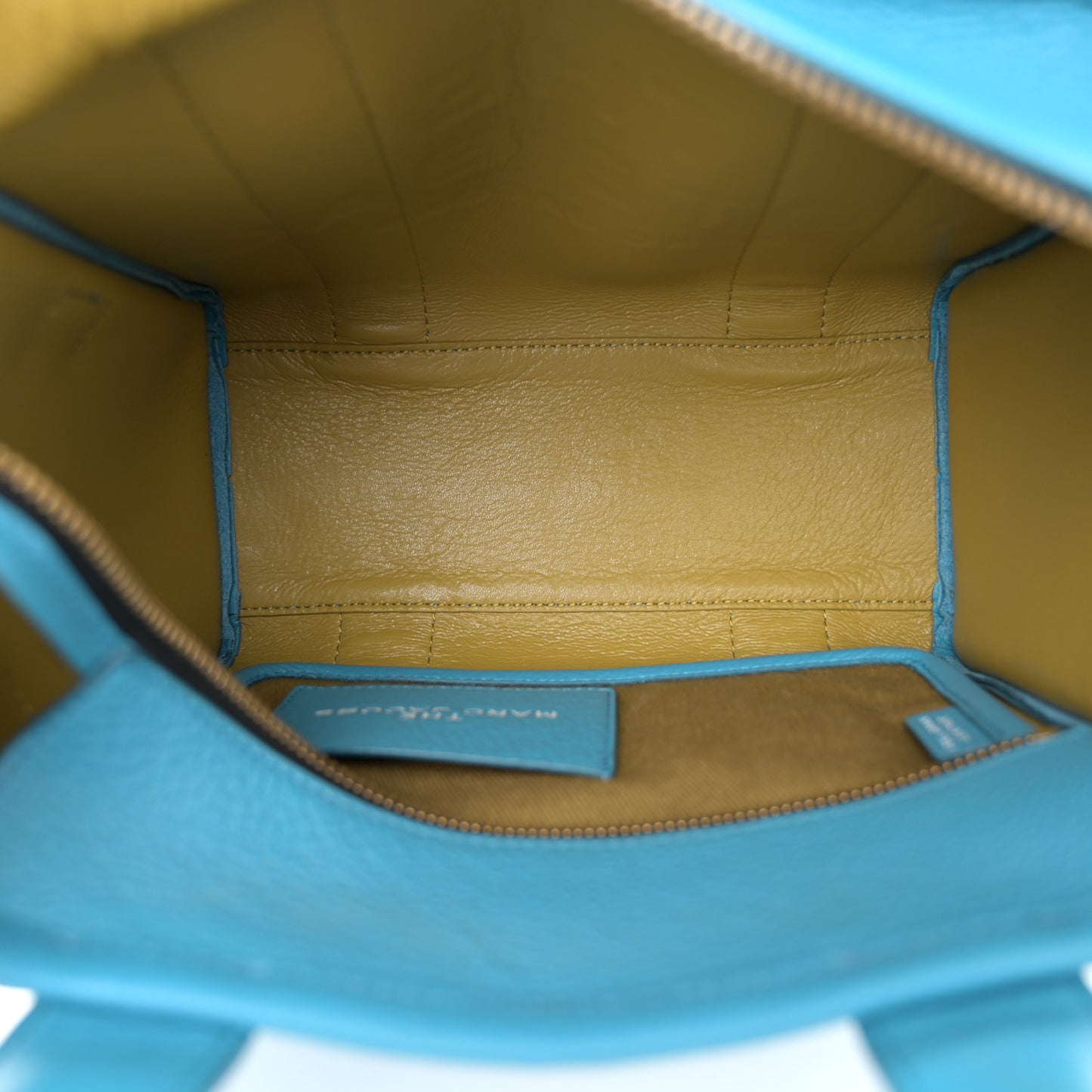 Grained Calfskin Small The Tote Bag Barrier Reef Barrier Reef