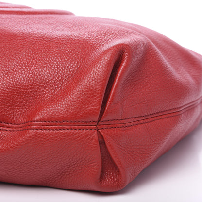 Gucci Pebbled Calfskin Large Soho Hobo Red 11 of 11