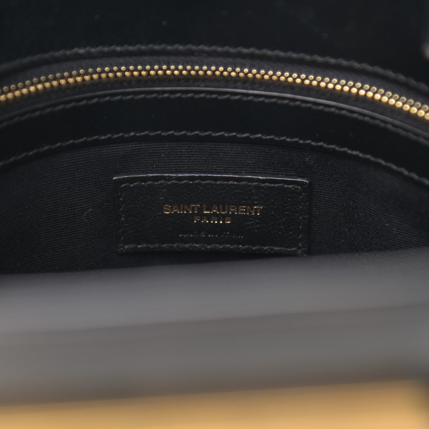 Saint Laurent Calfskin Small Manhattan Shopper Tote Black 6 of 11