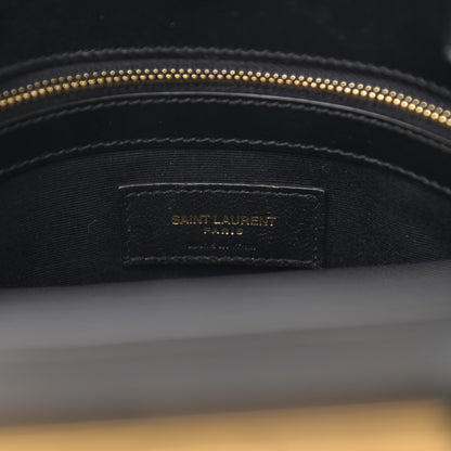 Saint Laurent Calfskin Small Manhattan Shopper Tote Black 6 of 11