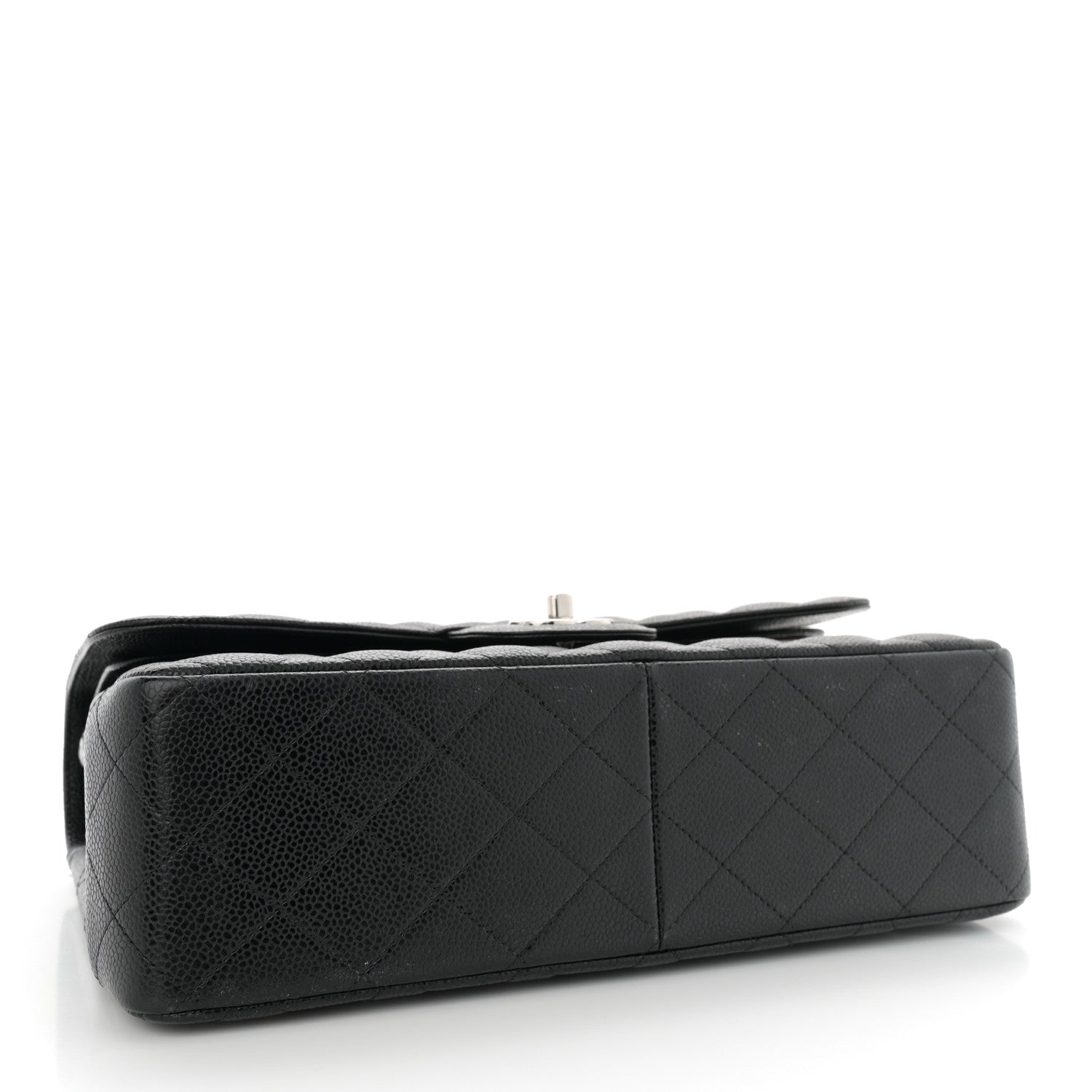 Chanel Caviar Quilted Jumbo Double Flap Black 4 of 12