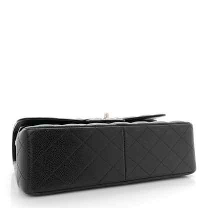 Chanel Caviar Quilted Jumbo Double Flap Black 4 of 12