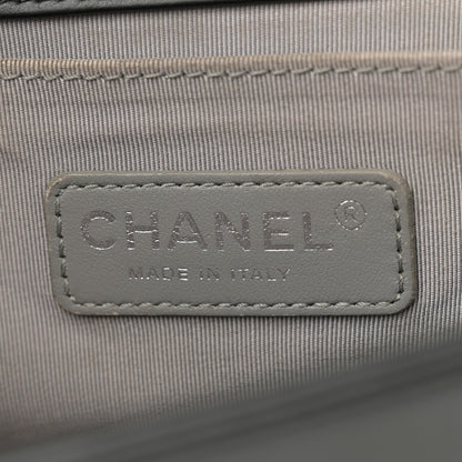 Chanel Calfskin Quilted Medium Boy Flap Black 6 of 11