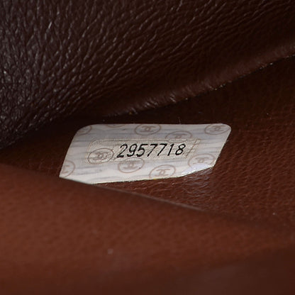 Chanel Lambskin Vertical Quilt Jumbo Flap Brown 7 of 7