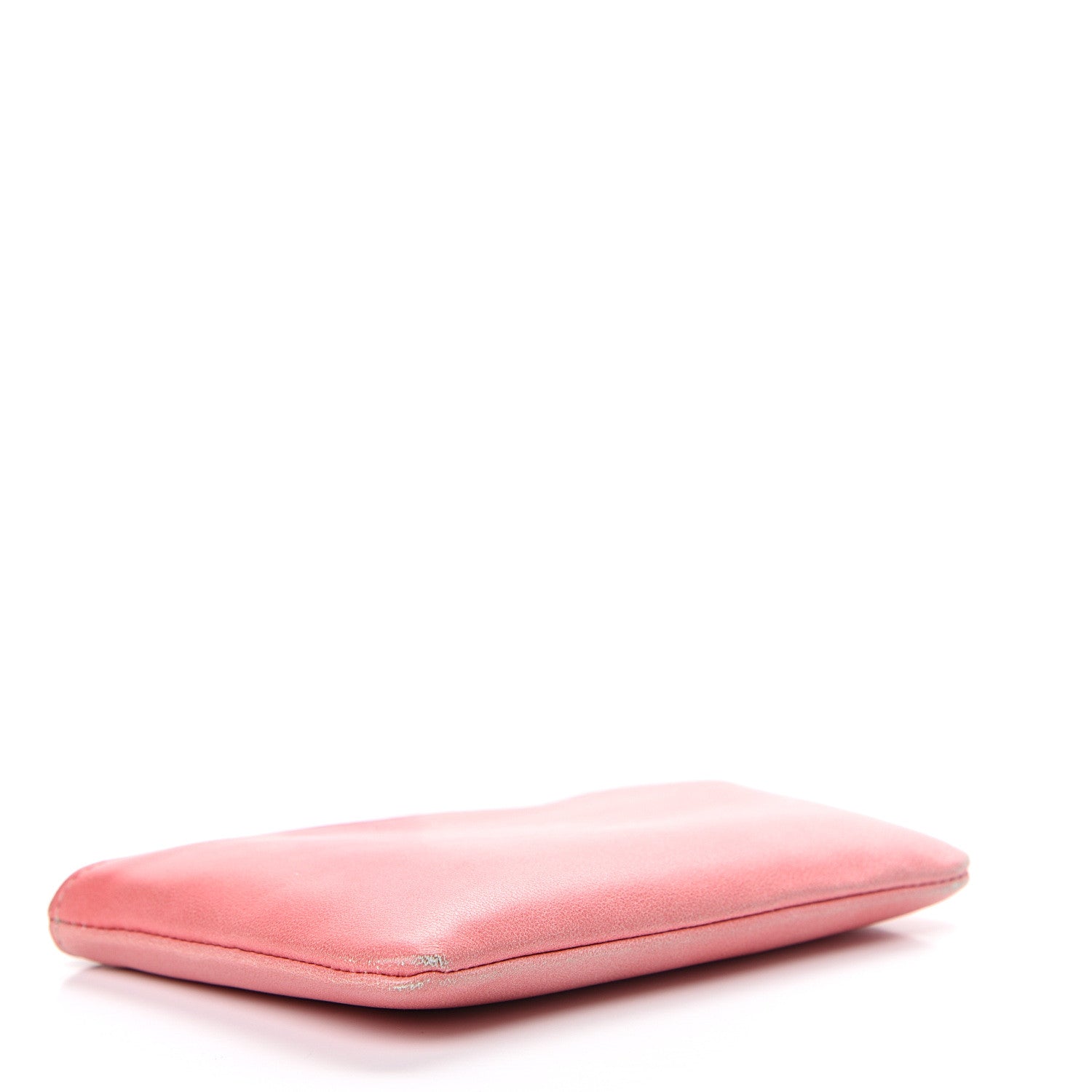 Celine Lambskin Solo Coin Card Case Cloudy 3 of 11