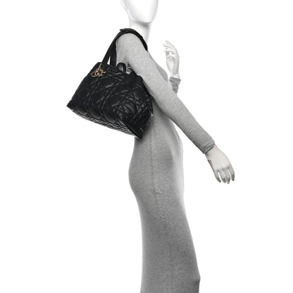 Christian Dior Calfskin Macrocannage Medium Toujours Black 2 of 11