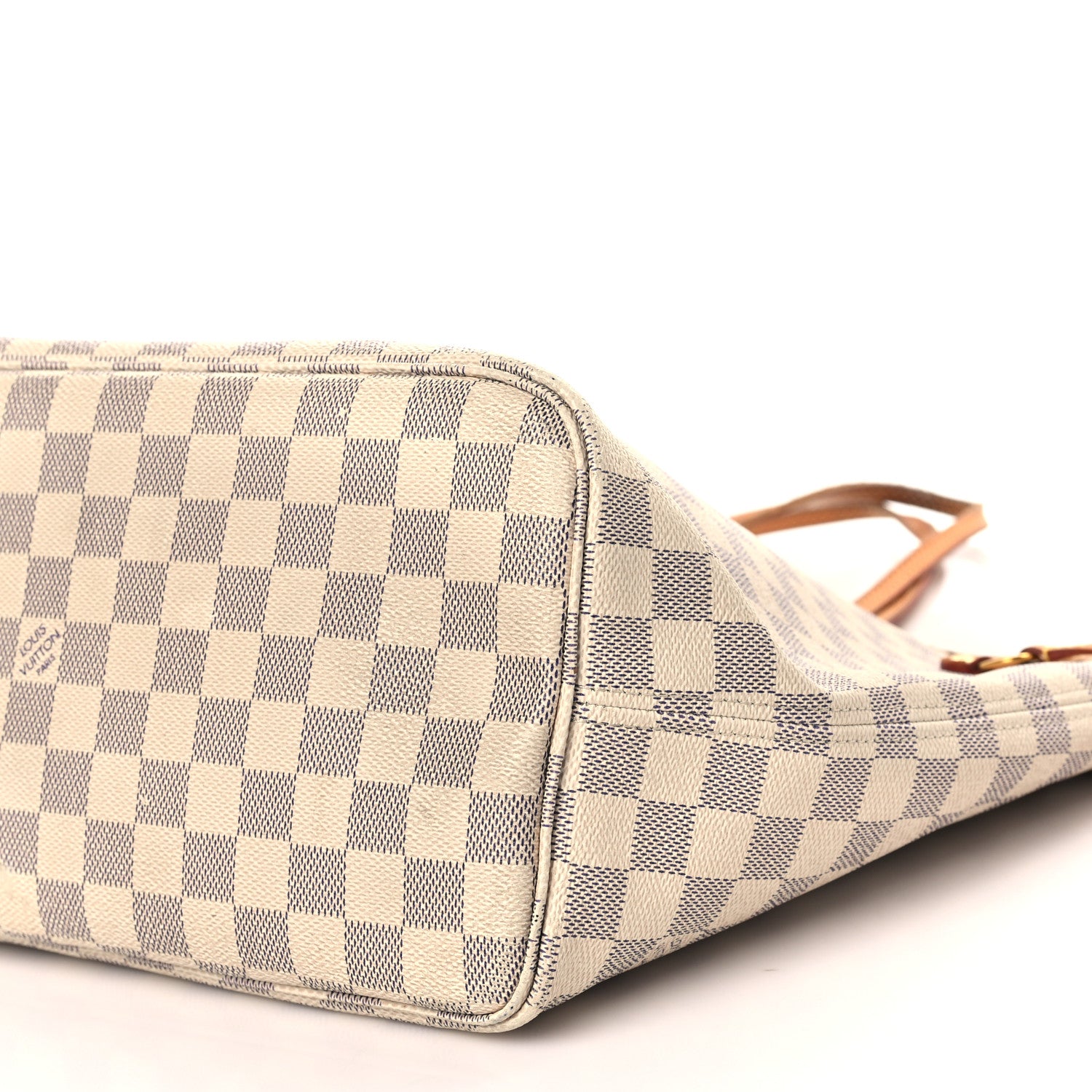 Louis Vuitton Damier Azur Neo Neverfull MM Rose Ballerine 9 of 12