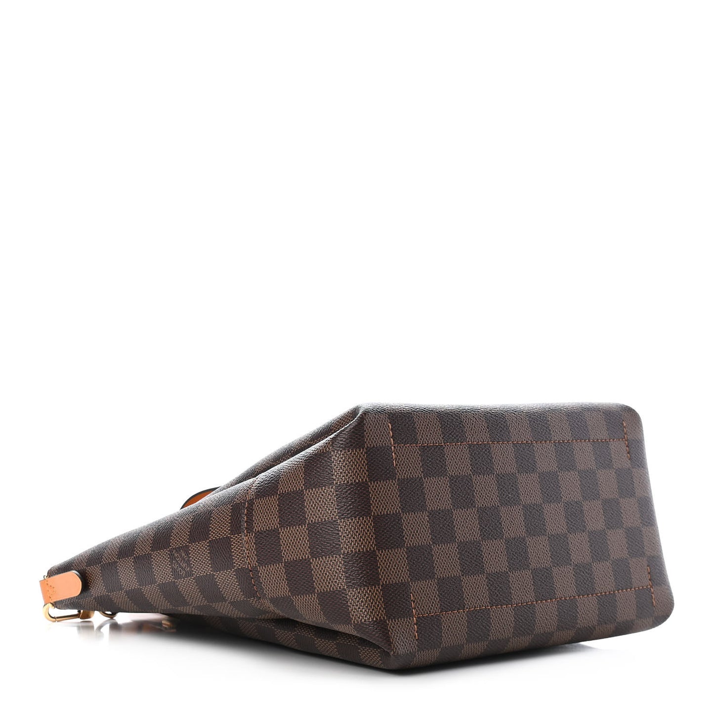 Damier Ebene Belmont PM Safran