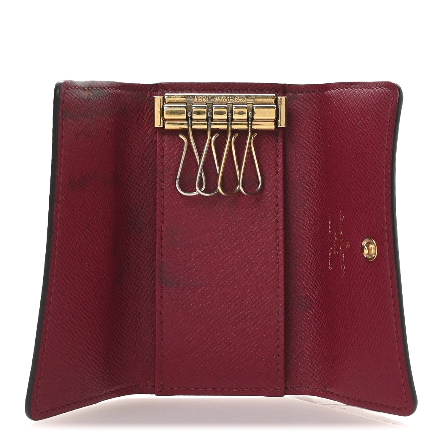 Louis Vuitton Monogram 4 Key Multicles Holder Fuchsia 5 of 7