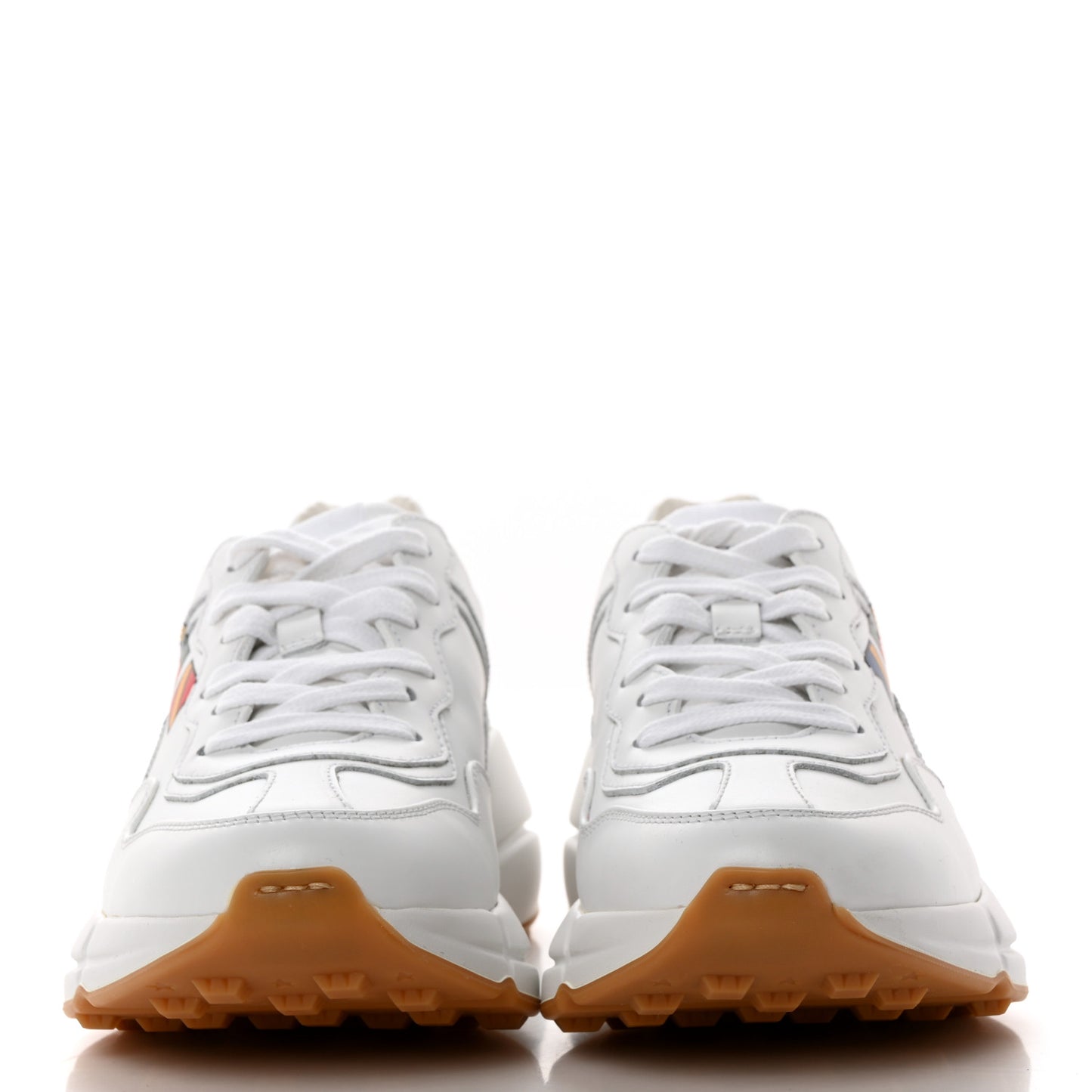 Calfskin Worldwide Womens Rhyton Sneakers 35.5 Great White