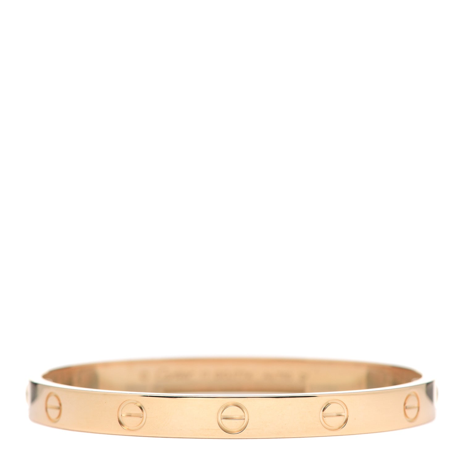 Cartier 18K Yellow Gold LOVE Bracelet 17 1 of 7