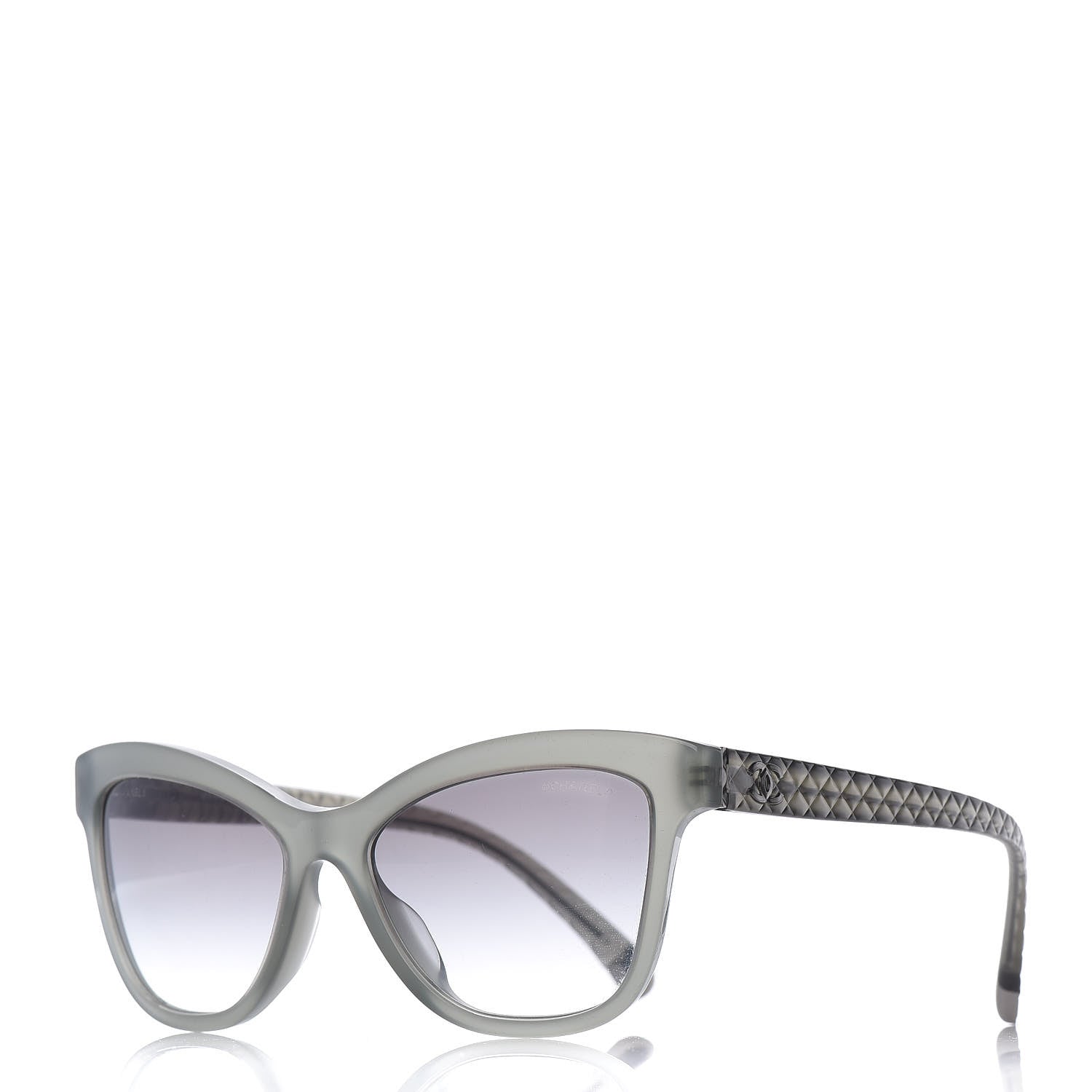 Chanel CC Cat Eye Sunglasses 5330 Green 1 of 7