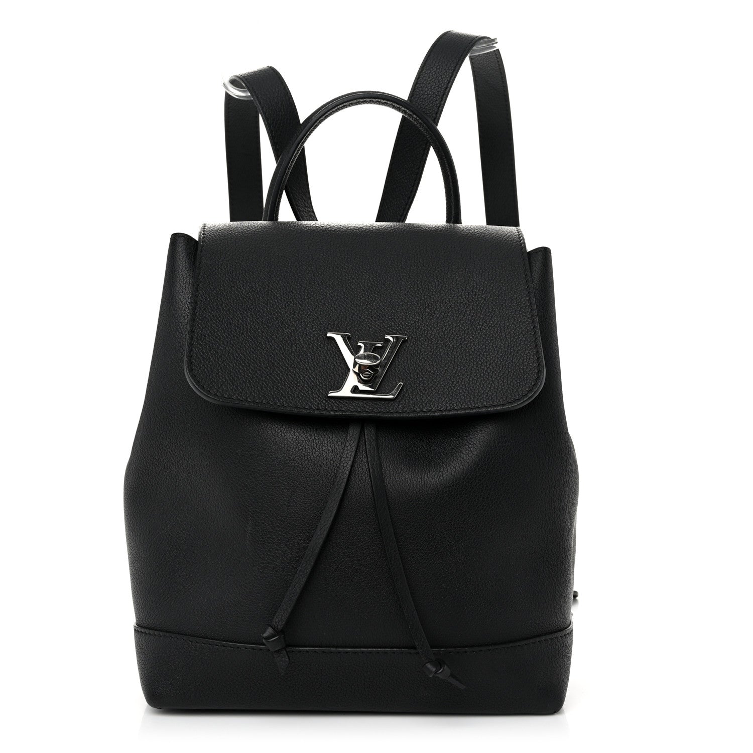 Louis Vuitton Calfskin Lockme Backpack Black 1 of 10