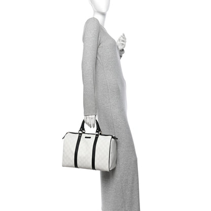 Gucci GG Plus Monogram Medium Joy Boston White Black 2 of 10