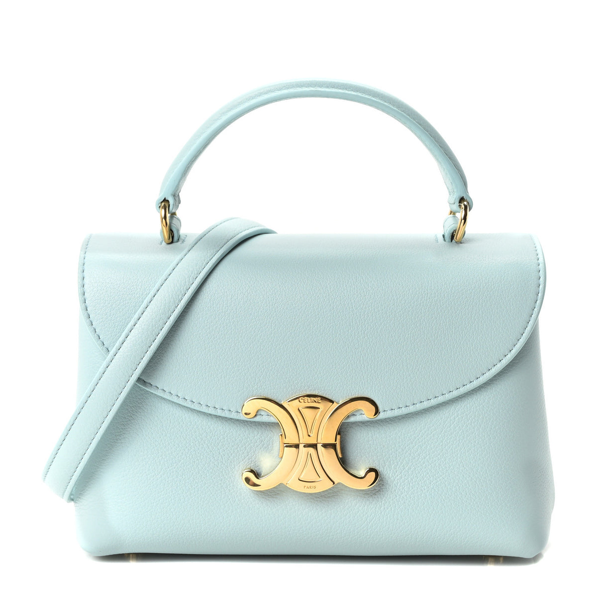 Celine Supple Grained Calfskin Teen Nino Powder Blue 1 of 9