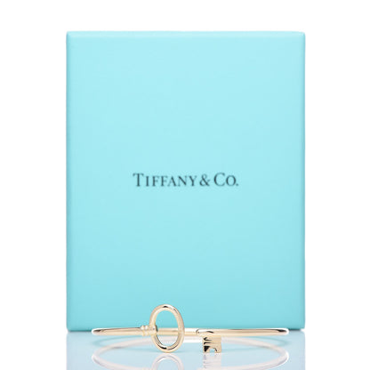 Tiffany 18K Yellow Gold Keys Wire Bracelet 6 of 6