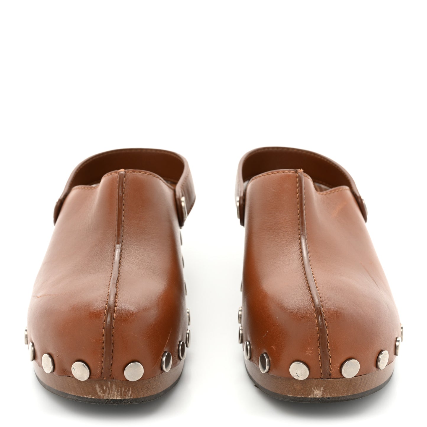 Calfskin Diorquake 20mm Slingback Clogs 38.5 Camel