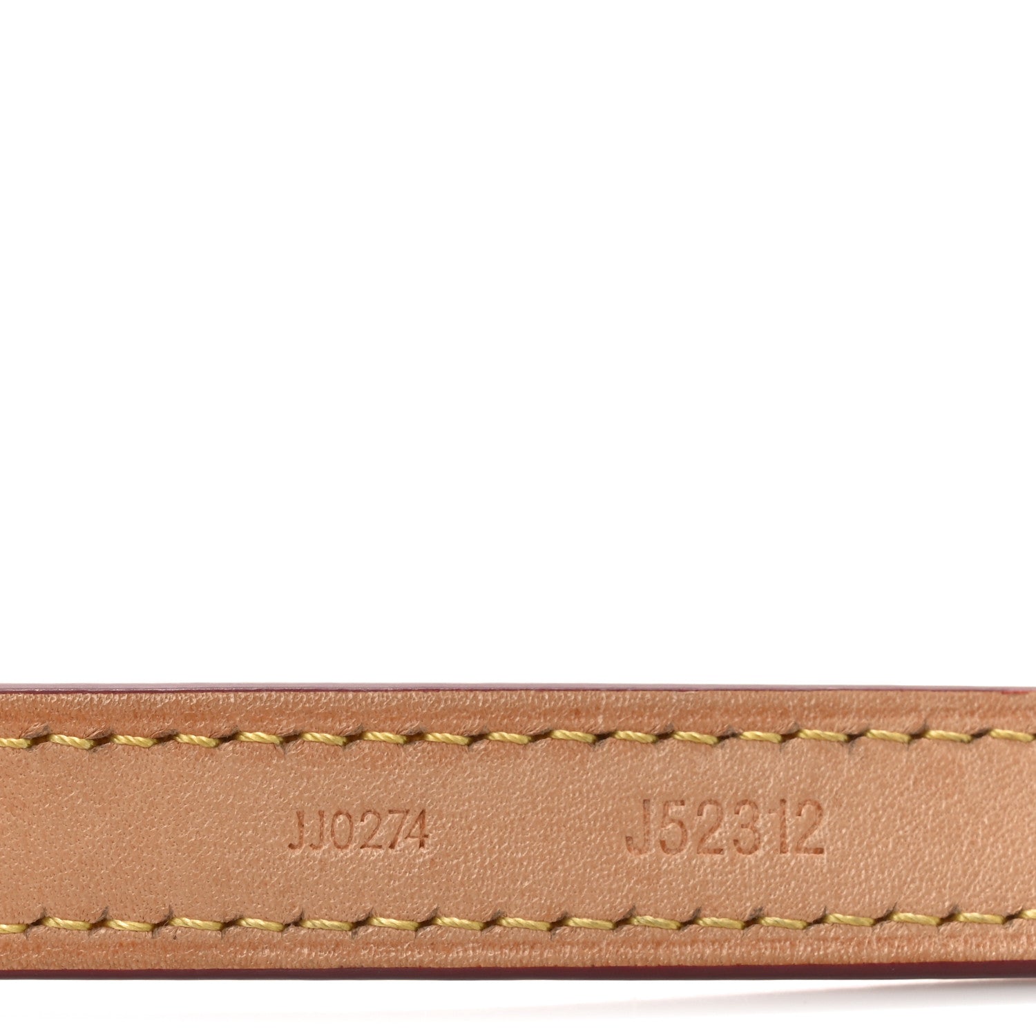 Louis Vuitton Vachetta 16mm Adjustable Shoulder Strap 4 of 5