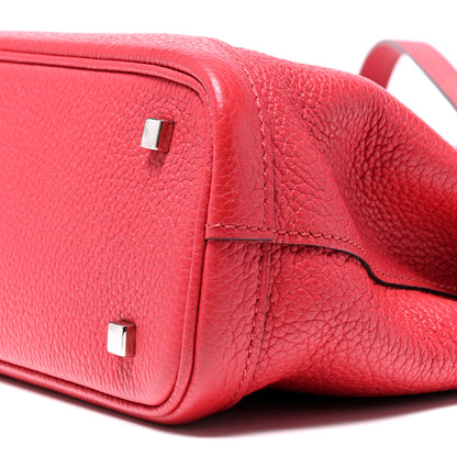 Moynat Taurillon Blush Calfskin Gabby BB Red 9 of 10