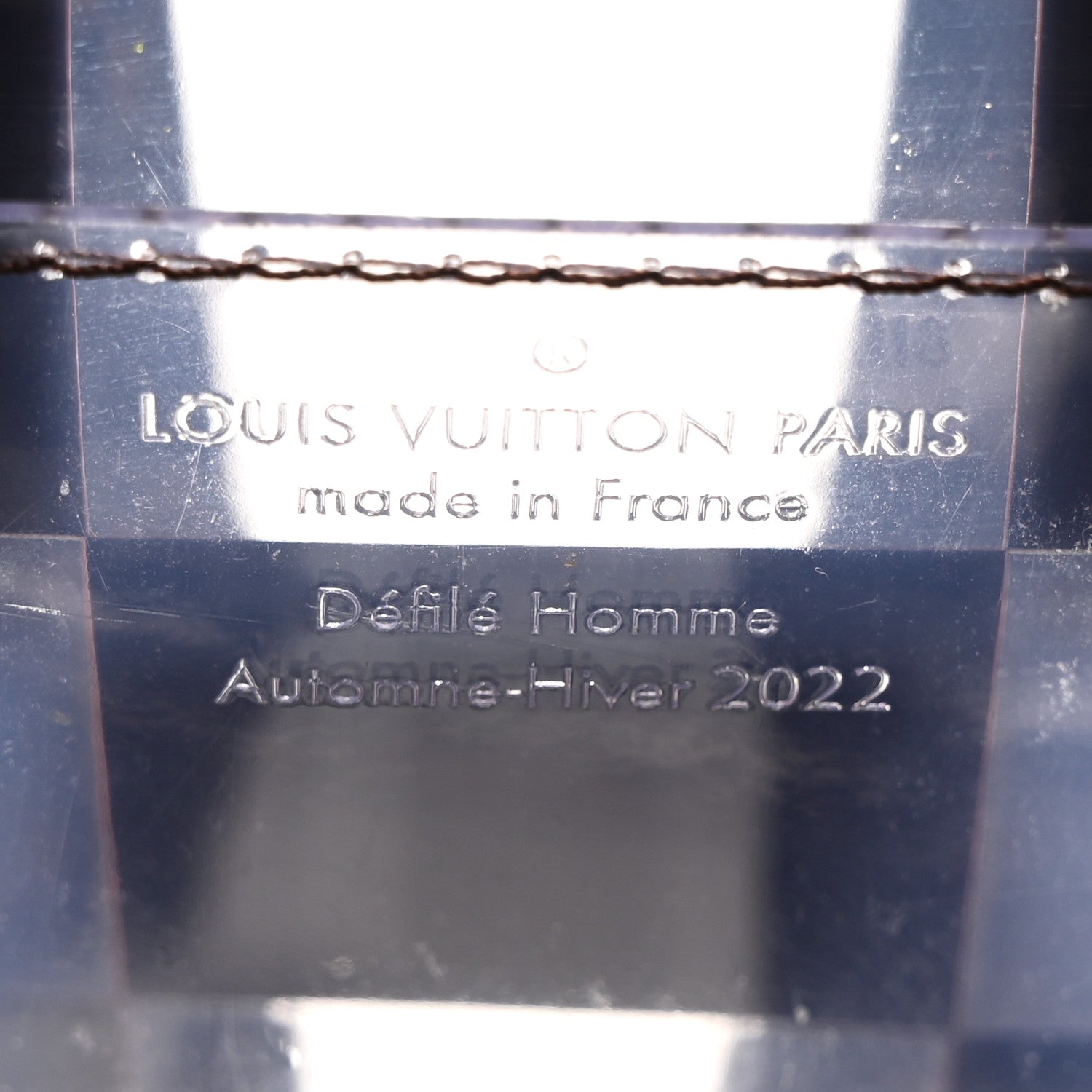 Louis Vuitton PVC Monogram Chess Christopher Backpack 6 of 9