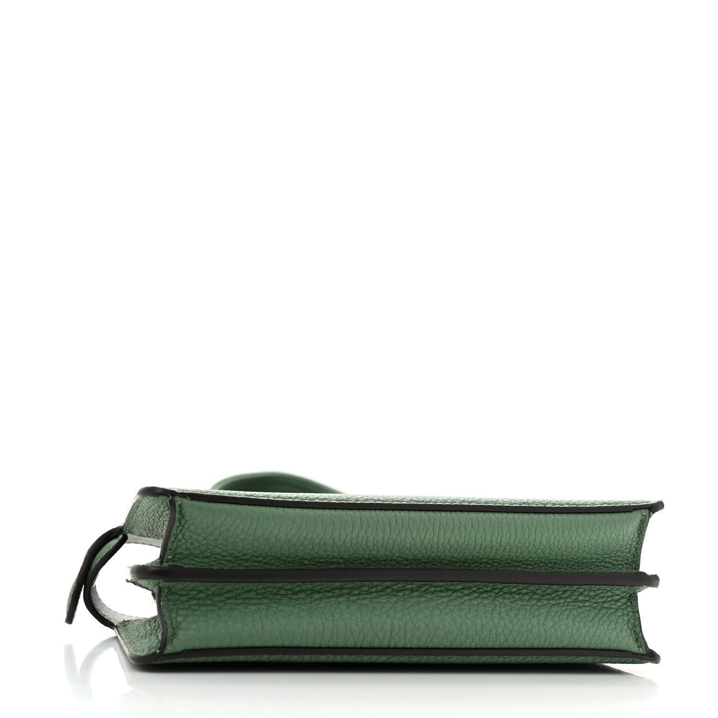 Cuoio Romano Vitello Cover Bi-Color Peekaboo I See U X Cross Satchel Green Island Maya