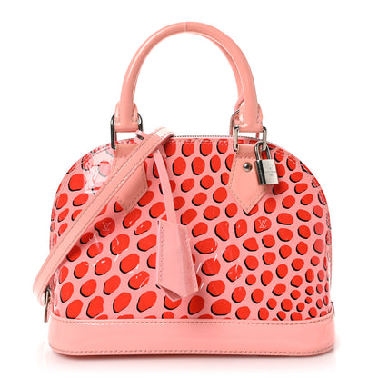 Louis Vuitton Vernis Jungle Dots Alma BB Sugar Pink Poppy 1 of 11