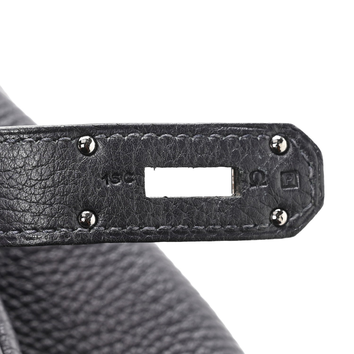 Hermes Togo HAC Birkin 40 Indigo 6 of 9