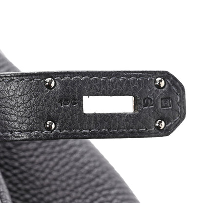 Hermes Togo HAC Birkin 40 Indigo 6 of 9