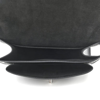 Louis Vuitton Soft Calfskin Mylockme Chain Bag BB Black 5 of 11
