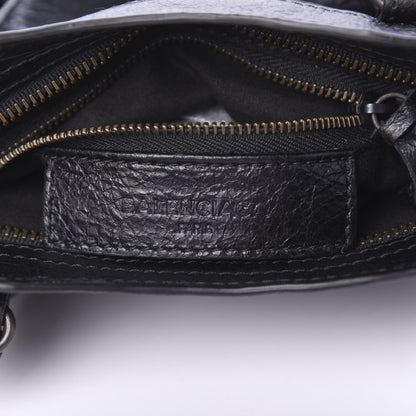 Balenciaga Agneau Arena Classic Black Hardware Mini City Black 7 of 11