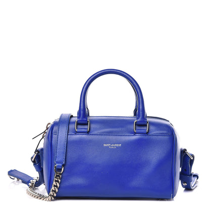 Saint Laurent Calfskin Toy Classic Duffle Blue 1 of 18