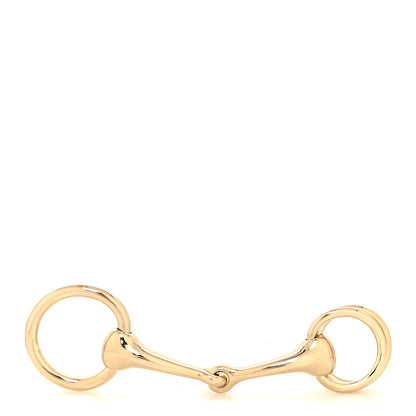 Hermes Permabrass Mors Scarf Ring Gold 1 of 5