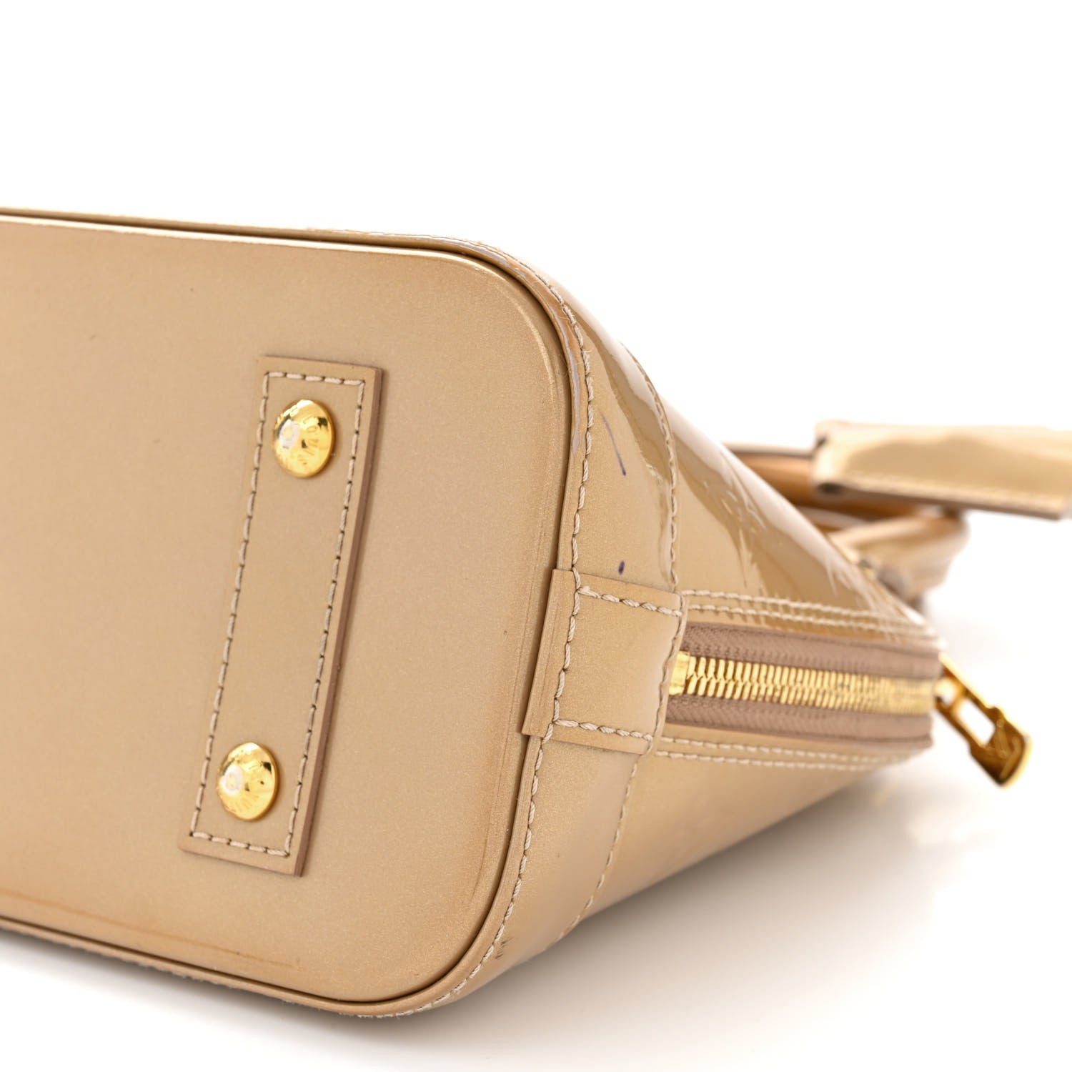 Louis Vuitton Vernis Alma BB Galet 9 of 13