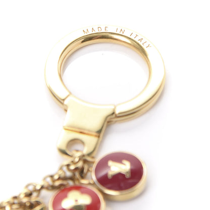 Louis Vuitton Metal Enamel Pastilles Key Chain Bag Charm Multicolor 3 of 3