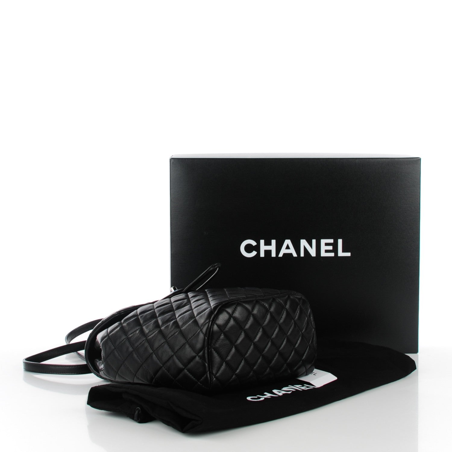 Chanel Lambskin Quilted Small Urban Spirit Backpack Black 4 of 8