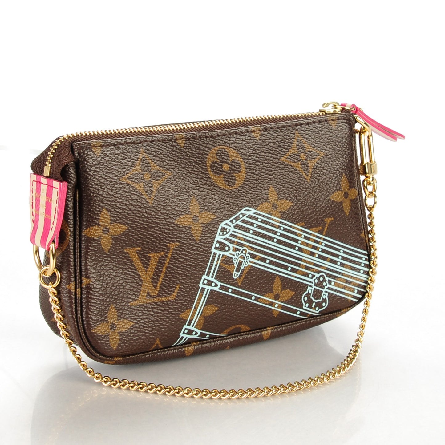 Monogram 2014 Christmas Animation Mini Pochette Accessories