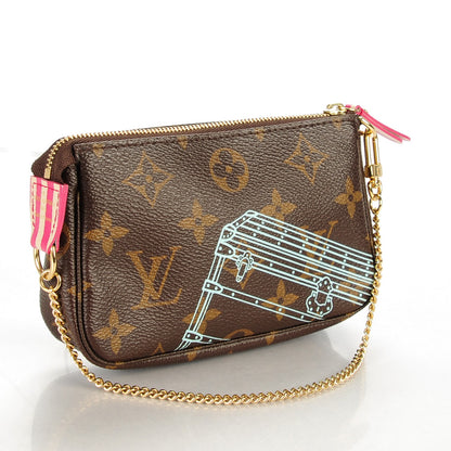 Louis Vuitton Monogram 2014 Christmas Animation Mini Pochette Accessories 3 of 7