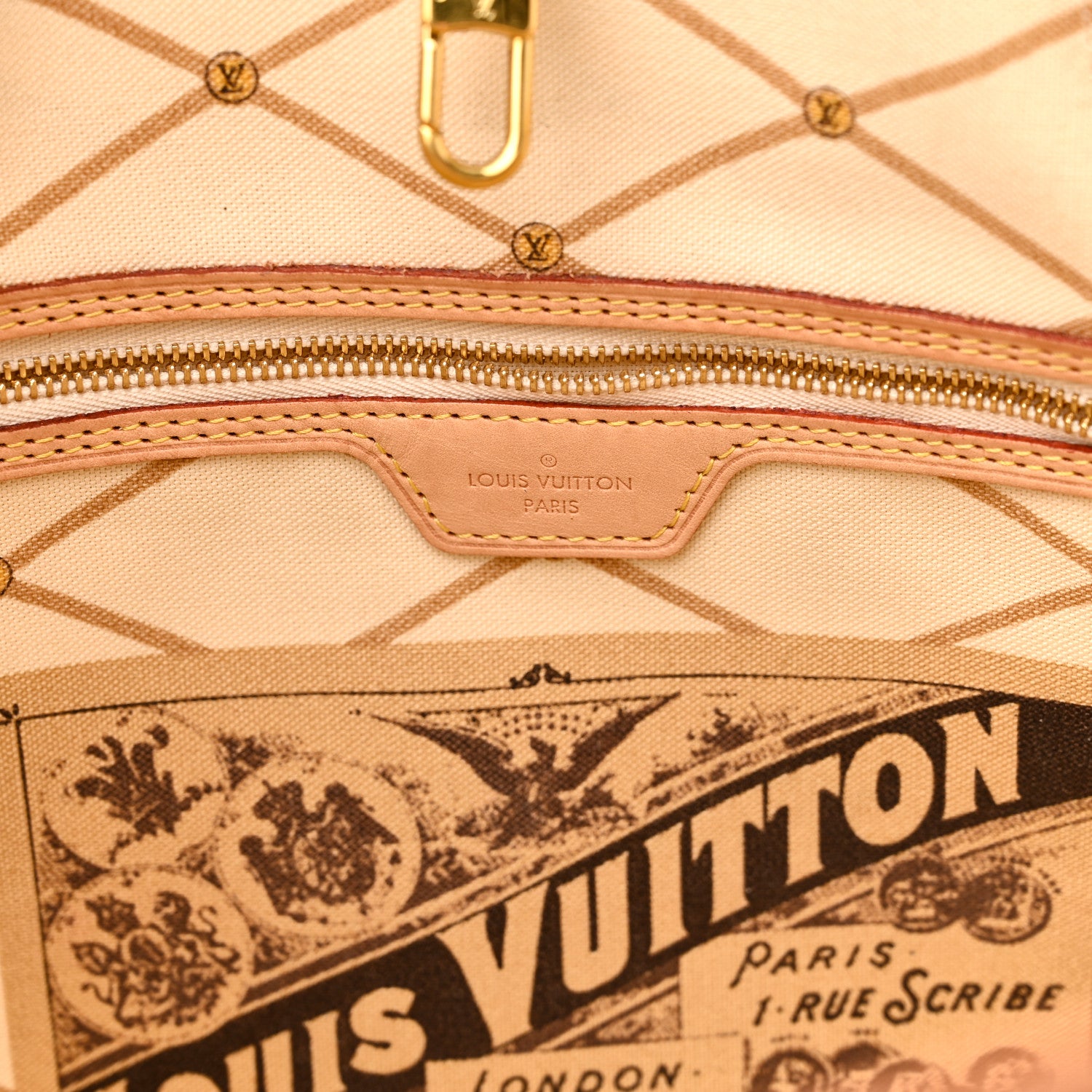 Louis Vuitton Damier Azur Summer Trunks Neo Neverfull MM 7 of 12