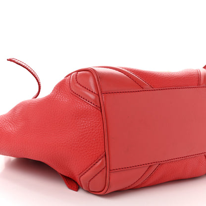 Burberry Grainy Calfskin Small Canterbury Tote Red 10 of 15